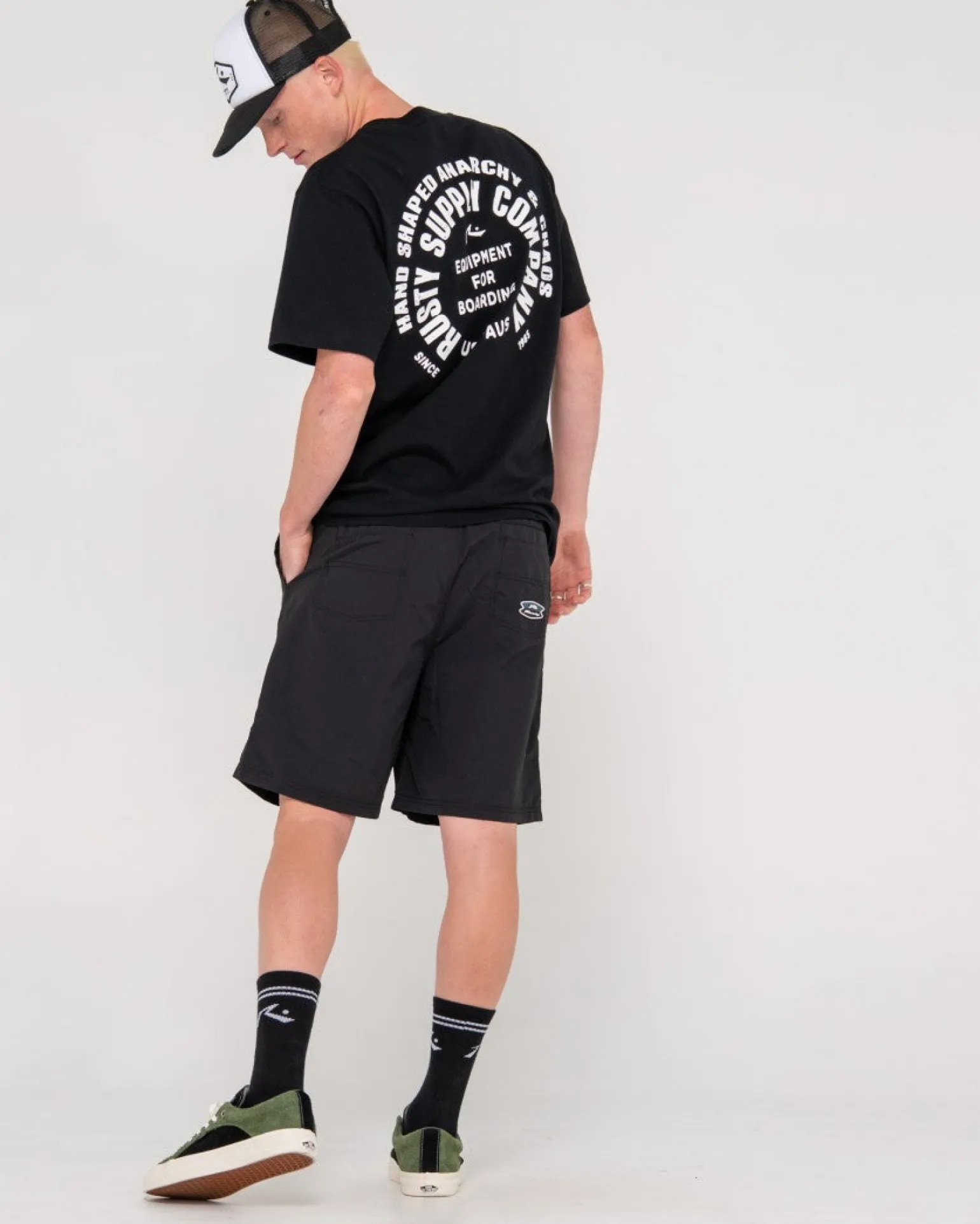 Camiseta Circular De Manga Corta Con Grafico>Rusty Clearance