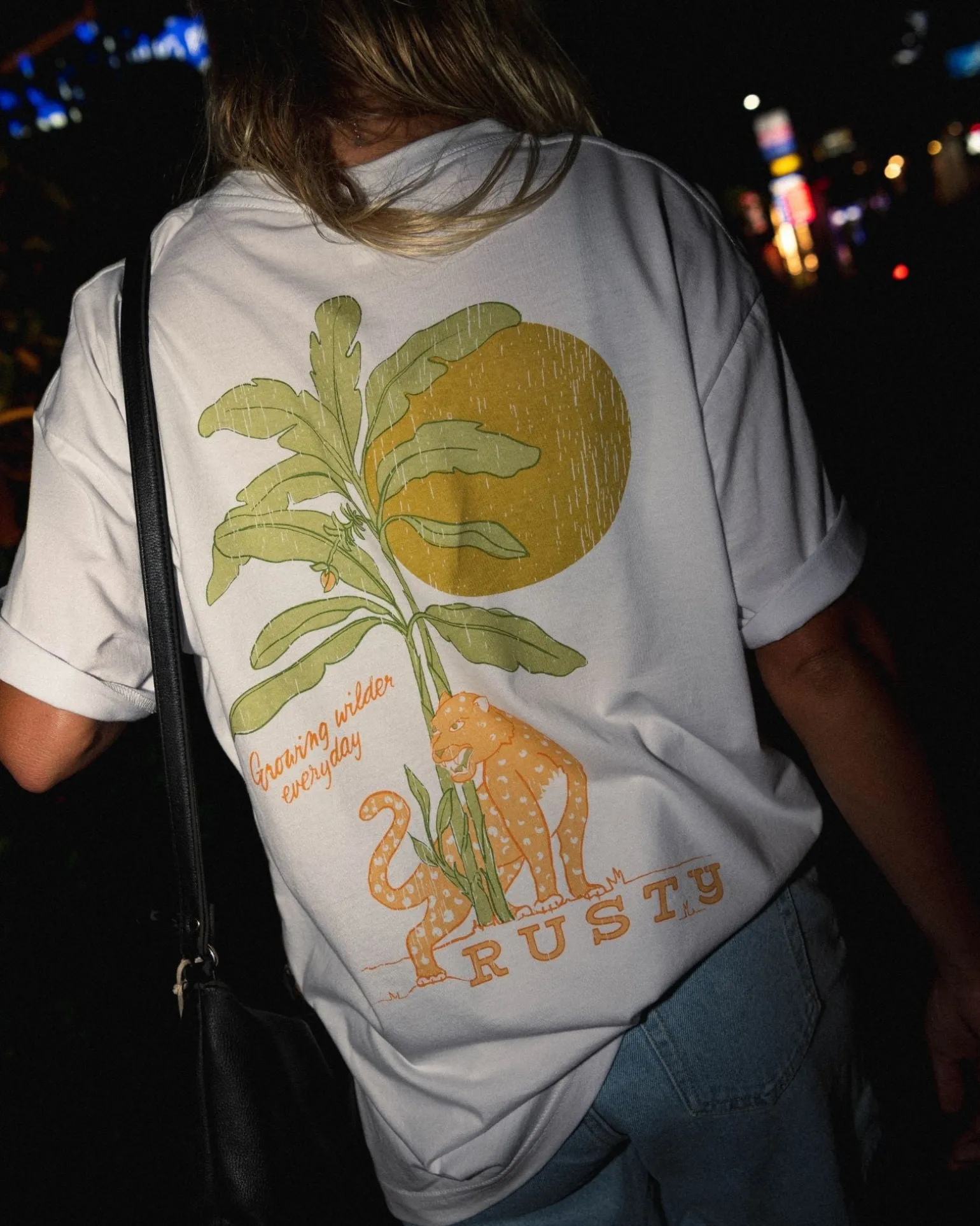 Camiseta Con Grafico Extragrande Everyday>Rusty Shop