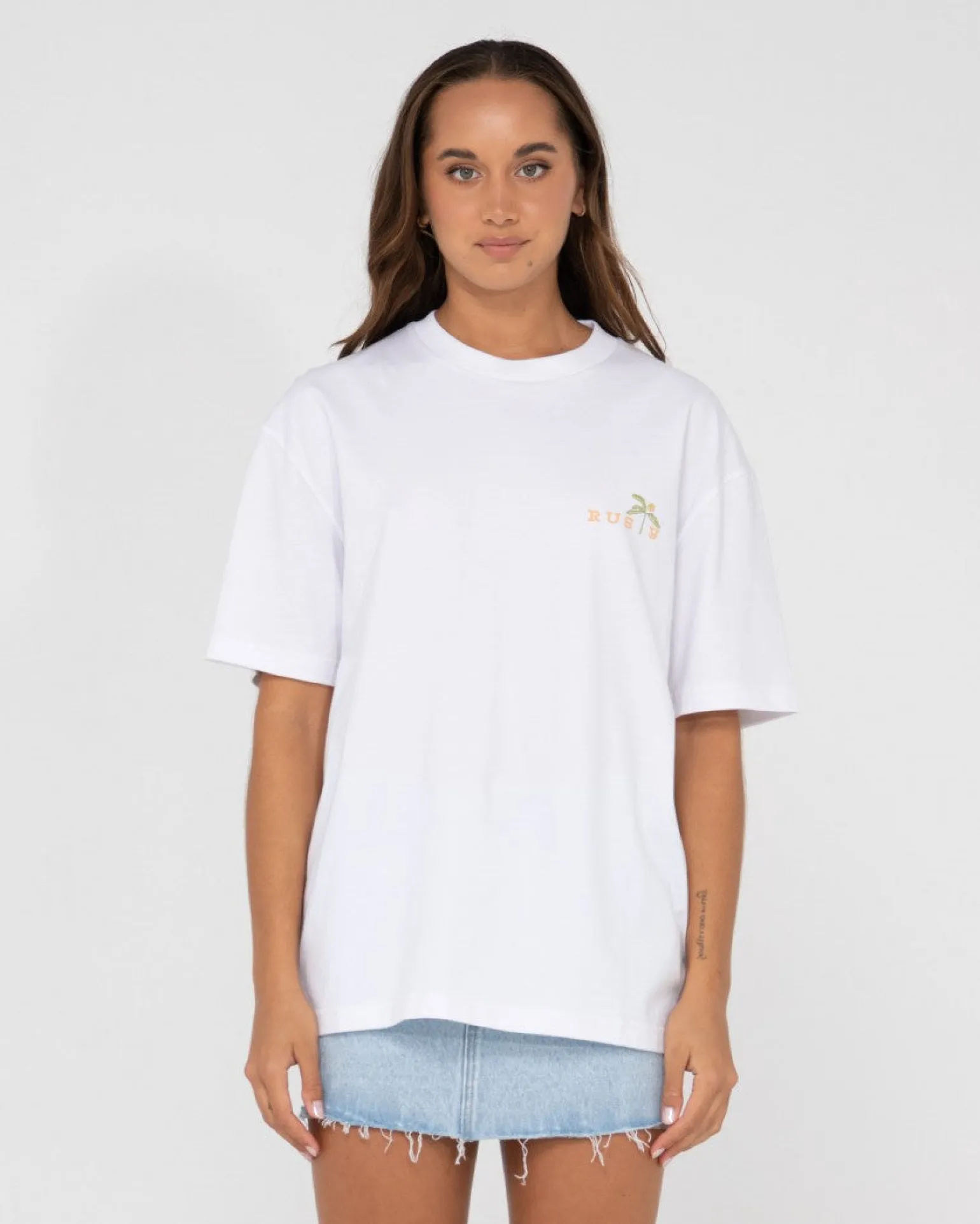 Camiseta Con Grafico Extragrande Everyday>Rusty Shop