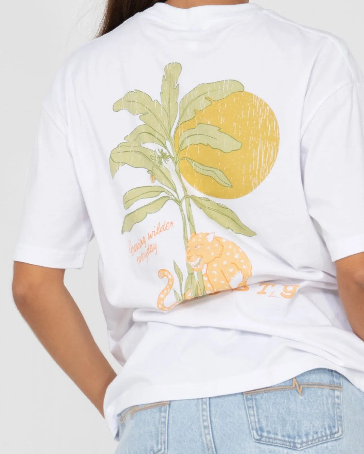 Camiseta Con Grafico Extragrande Everyday>Rusty Shop
