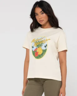 Camiseta Con Grafico Relajado Island Holiday><noscript><img width=