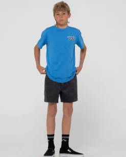 Camiseta Con Grafico Tribal Burn Para Niños><noscript><img width=