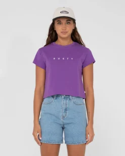 Camiseta Corta Clasica Essentials>Rusty Cheap