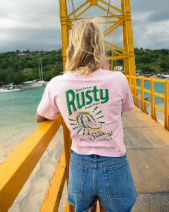 Camiseta Corta Con Grafico Sweetest Thing><noscript><img width=