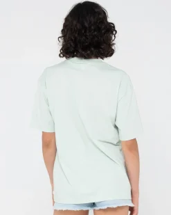 Camiseta De Corte Boyfriend De Blanks>Rusty Online