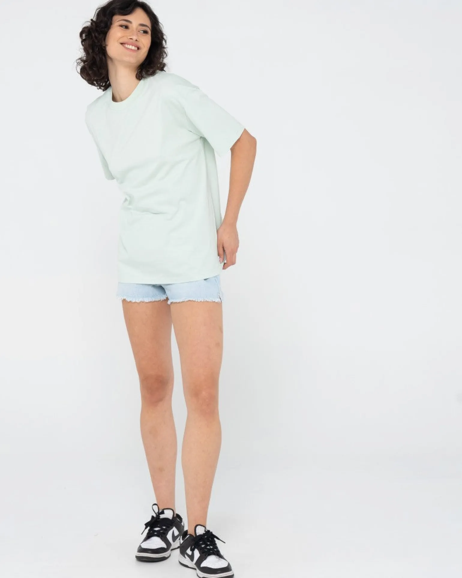 Camiseta De Corte Boyfriend De Blanks>Rusty Online