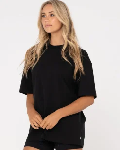 Camiseta De Corte Boyfriend De Blanks><noscript><img width=