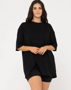 Camiseta De Corte Boyfriend De Blanks><noscript><img width=