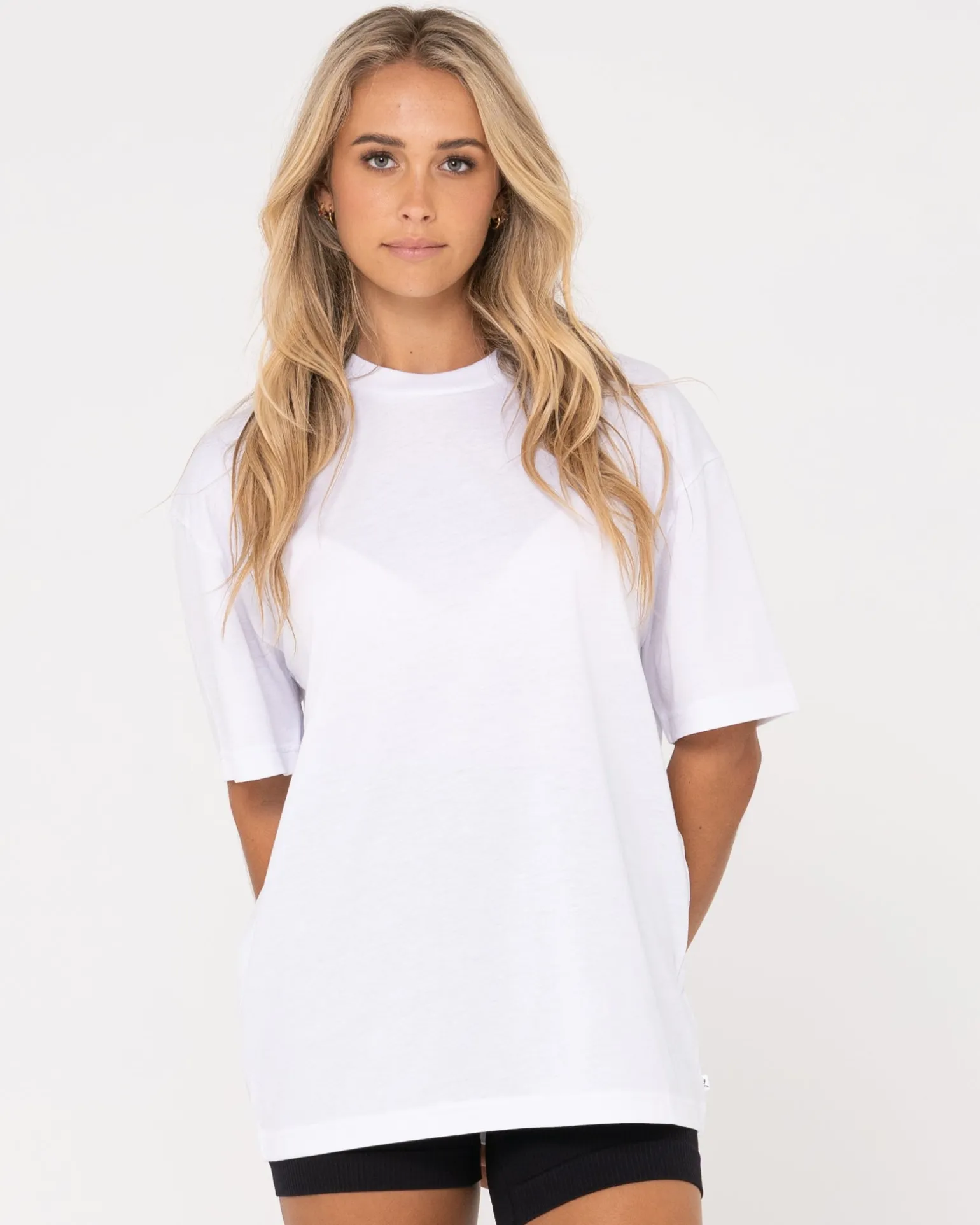 Camiseta De Corte Boyfriend De Blanks>Rusty Best Sale