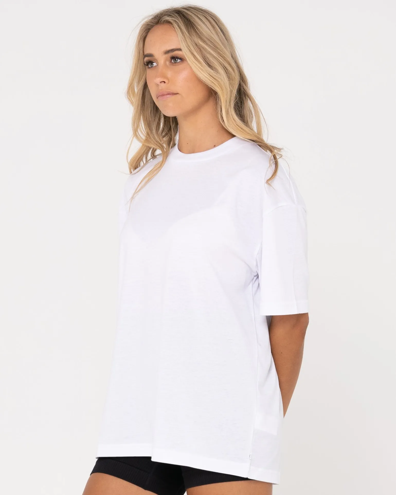 Camiseta De Corte Boyfriend De Blanks>Rusty Best Sale