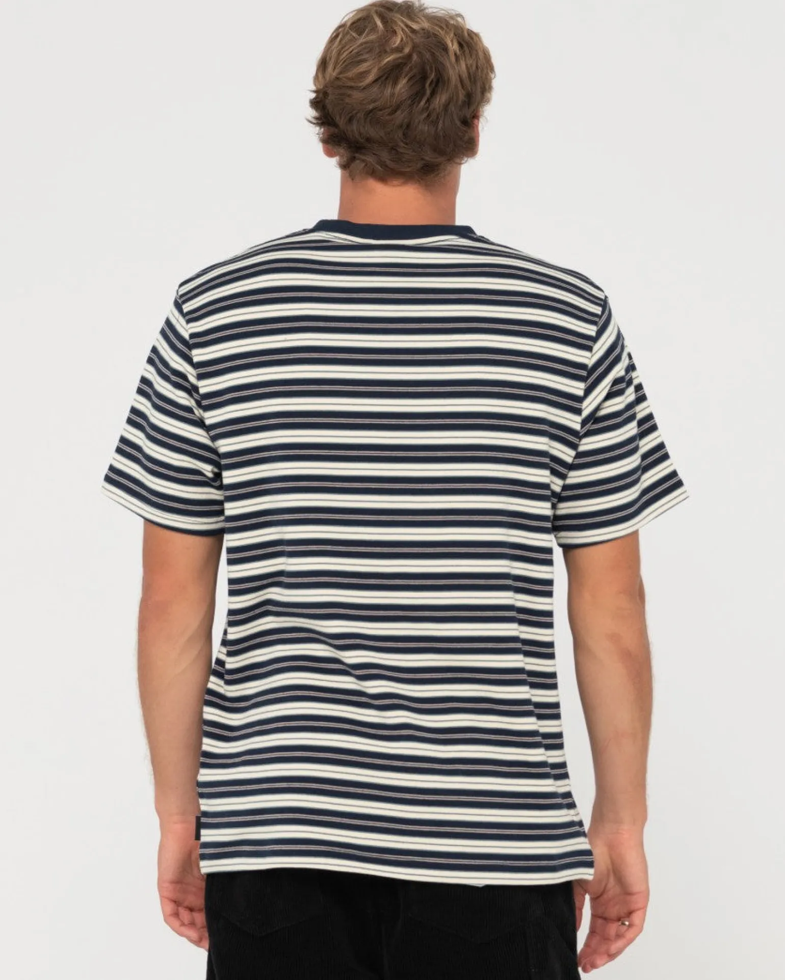 Camiseta De Manga Corta A Rayas Biscuits>Rusty Outlet