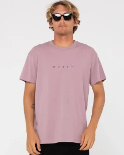 Camiseta De Manga Corta Con Corte Corto>Rusty Hot