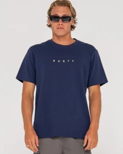 Camiseta De Manga Corta De Corte Corto 2>Rusty Hot