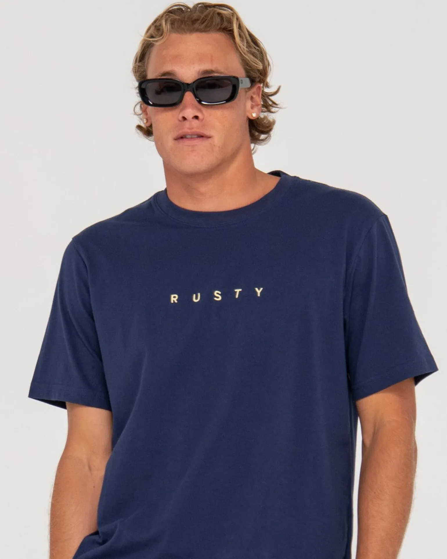 Camiseta De Manga Corta De Corte Corto 2>Rusty Hot