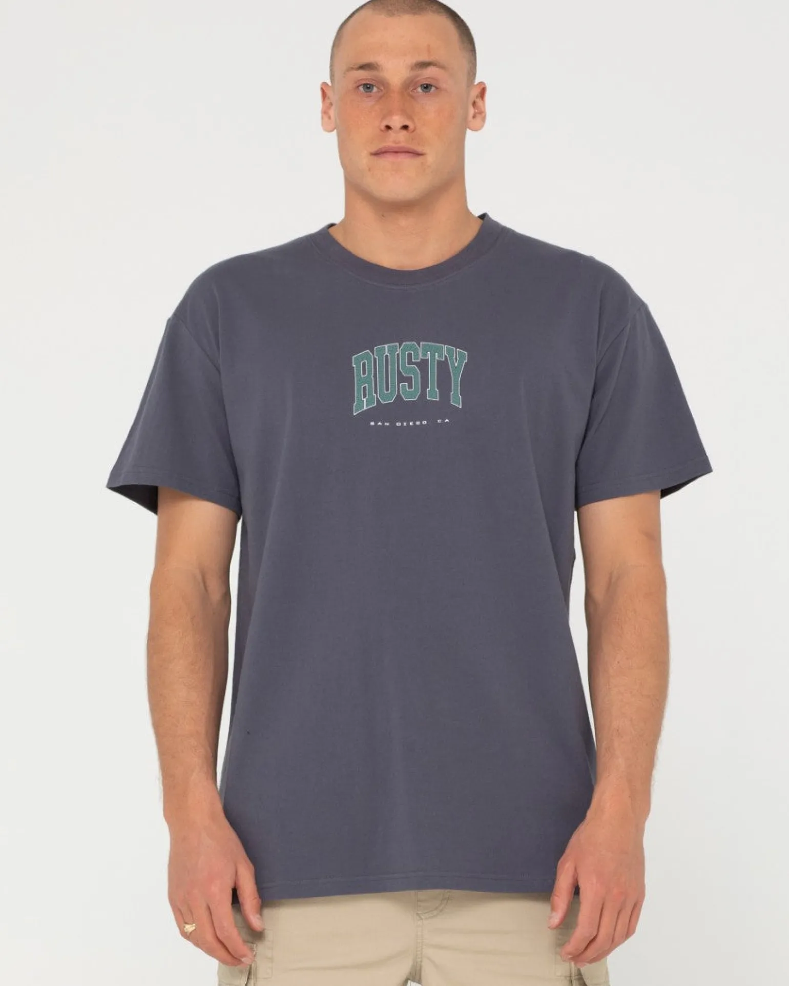 Camiseta De Manga Corta De Medio Tiempo>Rusty Cheap