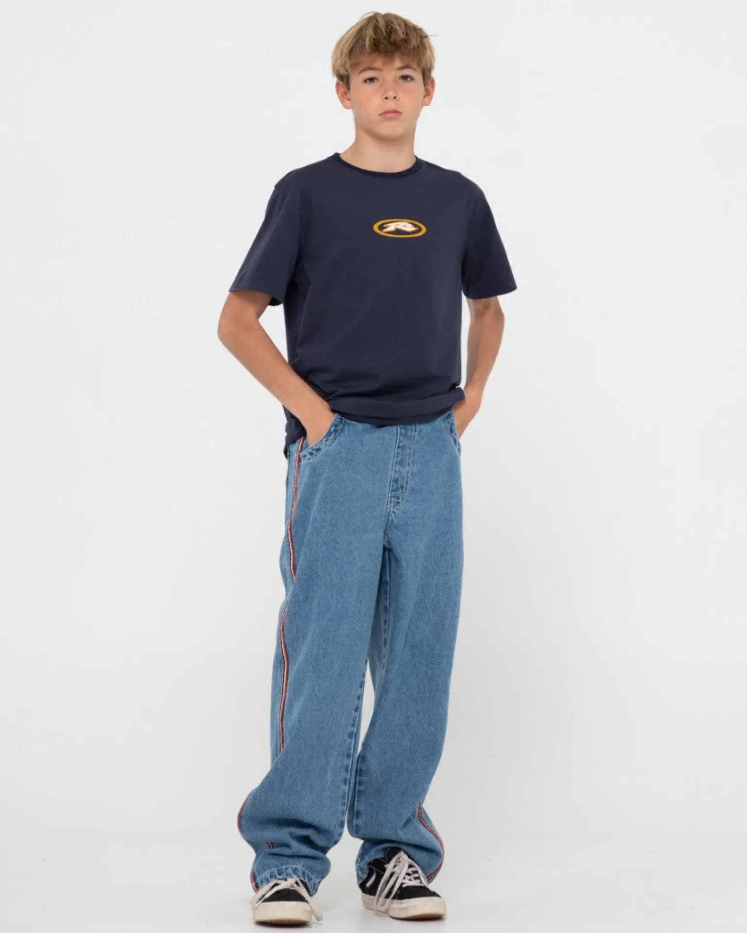 Camiseta De Manga Corta Slowmo Para Niños>Rusty Outlet