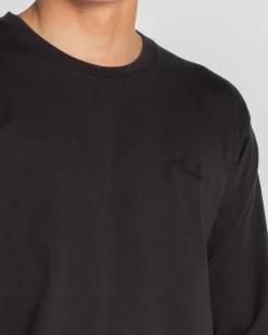 Camiseta De Manga Larga Con Lavado Comp><noscript><img width=