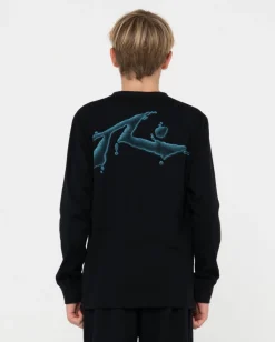 Camiseta De Manga Larga Super Soaker Para Niños>Rusty Clearance