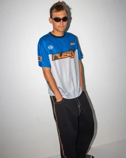 Camiseta De Motociclista Con Estampado Nine O Clock Nac><noscript><img width=