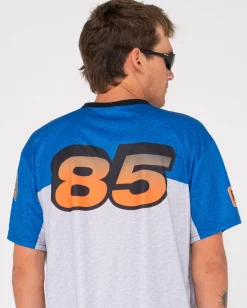 Camiseta De Motociclista Con Estampado Nine O Clock Nac><noscript><img width=