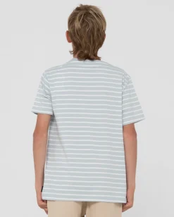 Camiseta De Rayas Changing Lanes Para Niños>Rusty Outlet