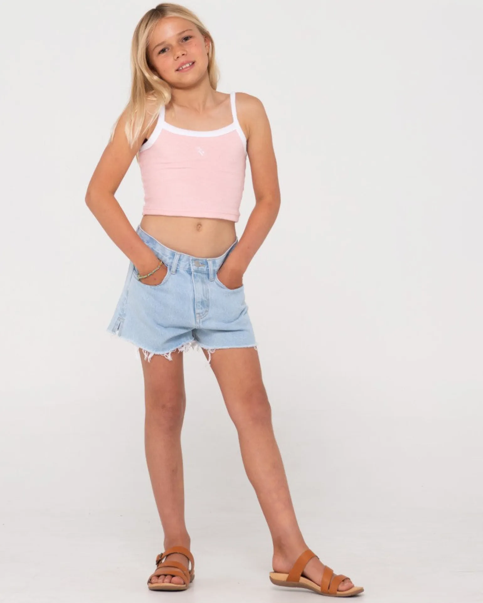 Camiseta De Tirantes Mala Terry De Rizo Para Nina>Rusty Outlet