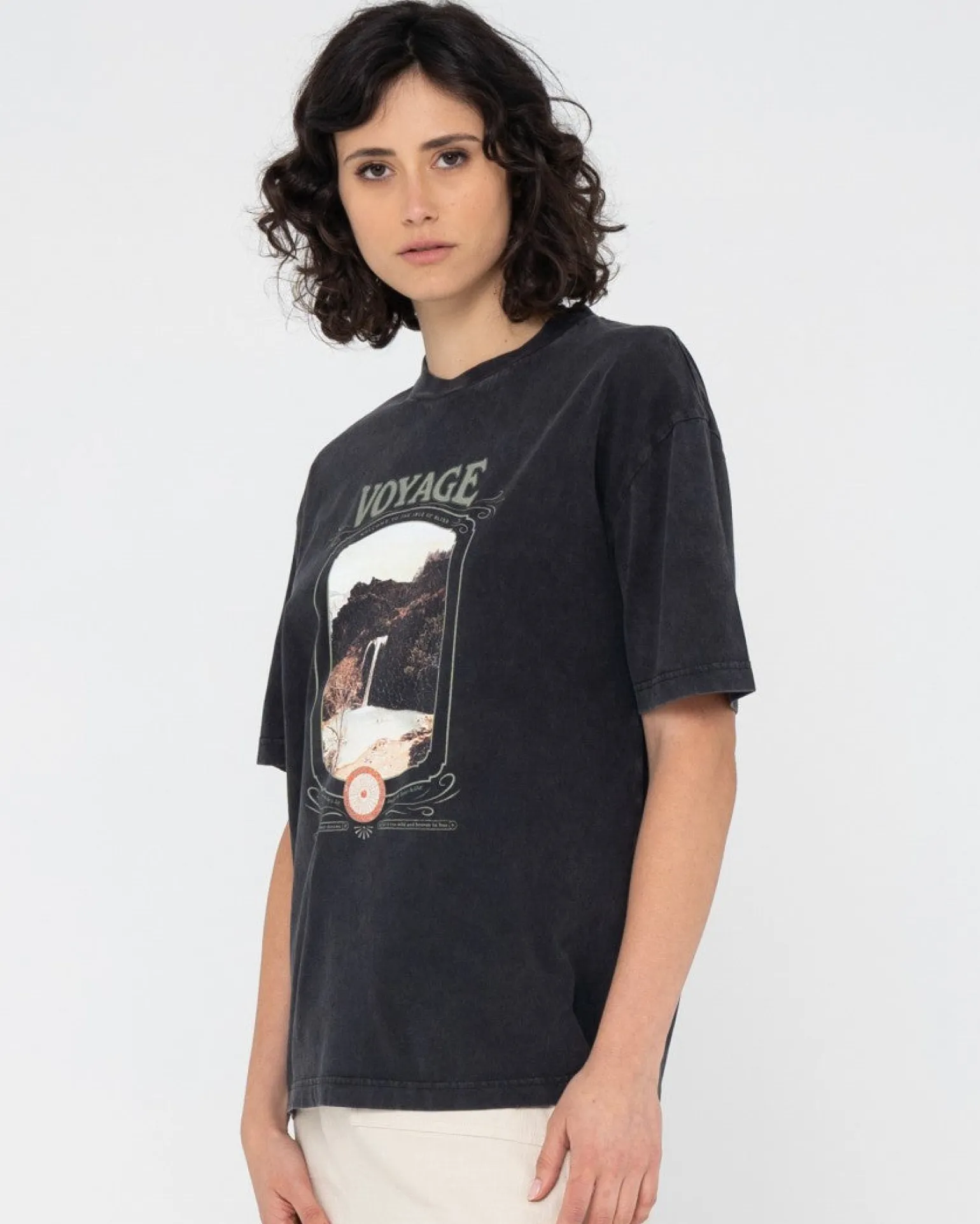 Camiseta Estilo Boyfriend De Voyage>Rusty New
