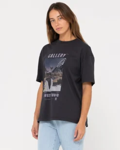 Camiseta Extragrande Con Grafico De Studio><noscript><img width=