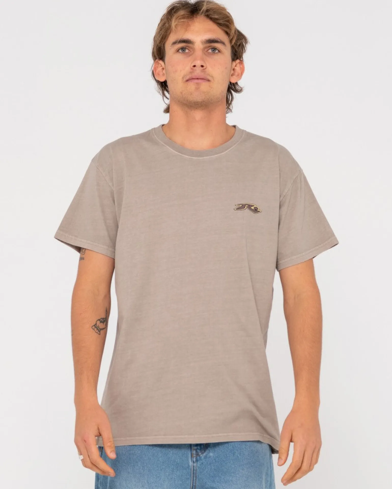 Camiseta Grafica De Manga Corta Mer Man>Rusty Best
