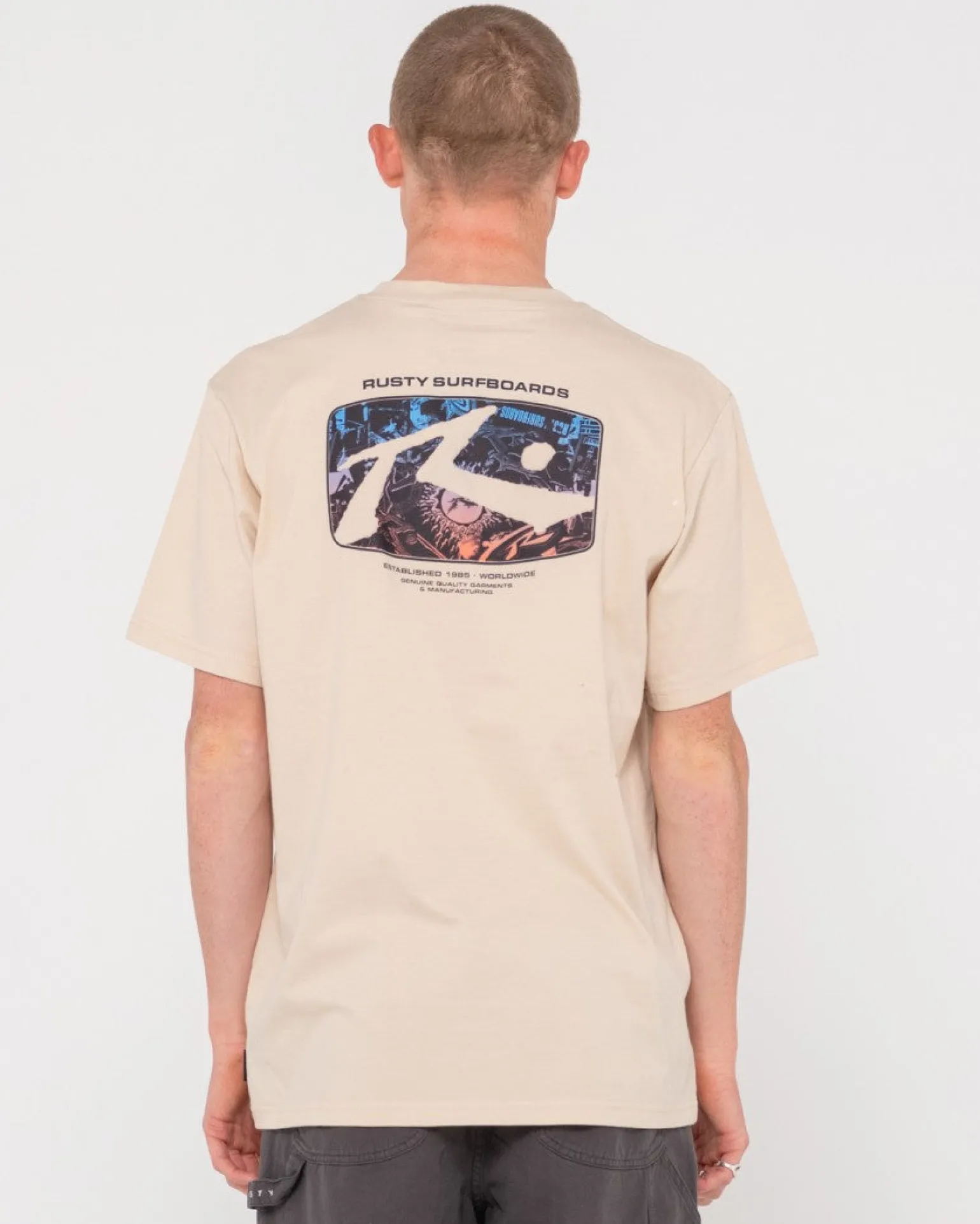 Camiseta Grafica De Manga Corta Advocate>Rusty Sale
