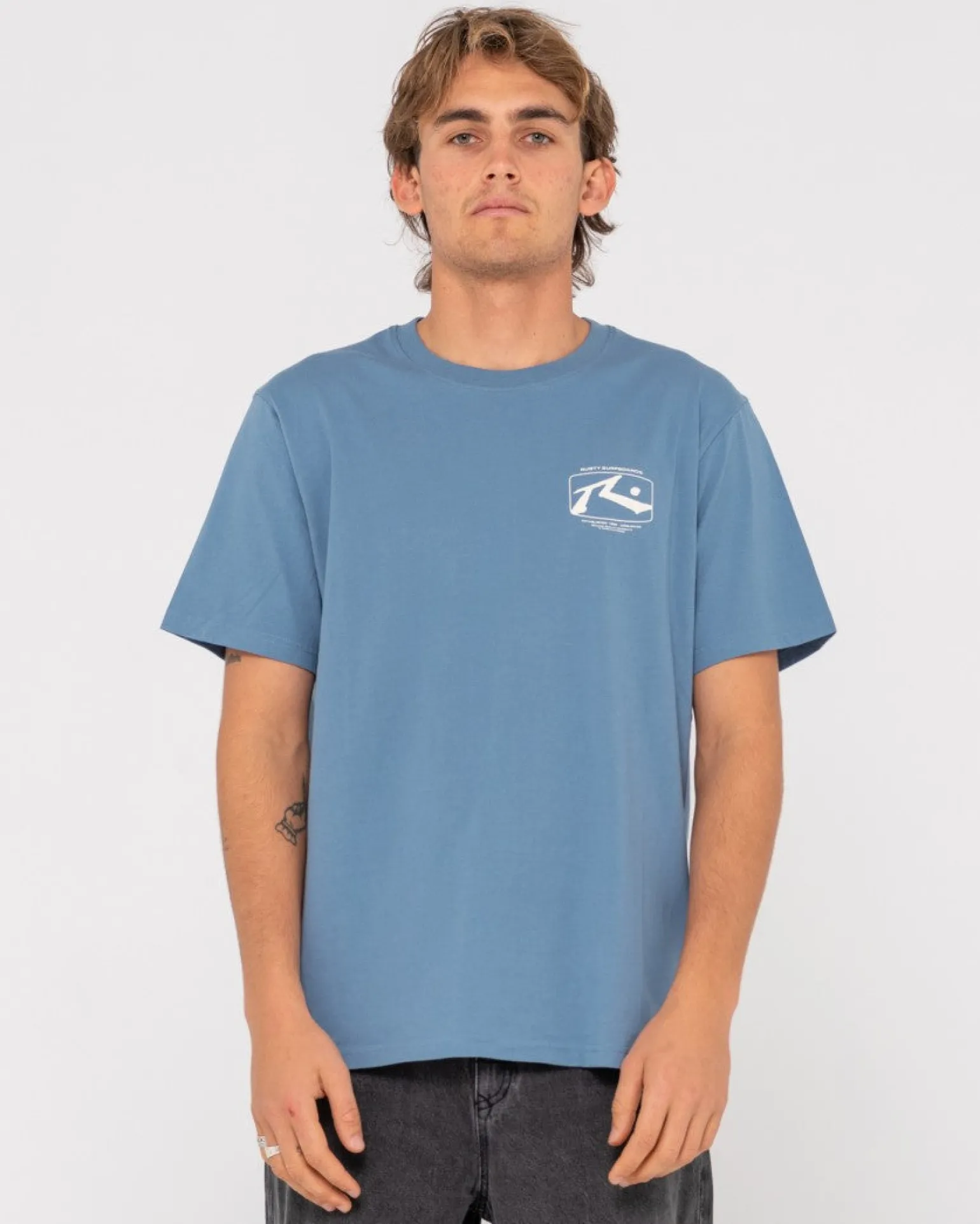 Camiseta Grafica De Manga Corta Advocate>Rusty New