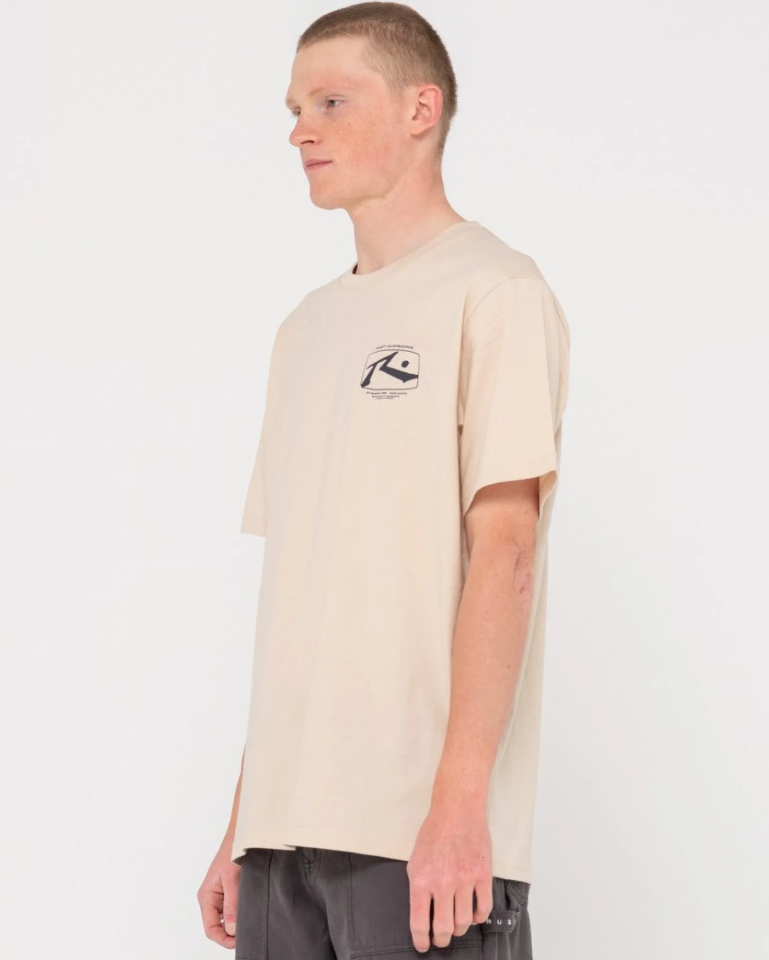 Camiseta Grafica De Manga Corta Advocate>Rusty Shop