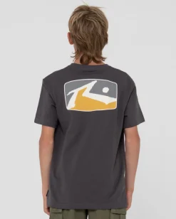 Camiseta Grafica De Manga Corta Click Bait Para Niños>Rusty Fashion