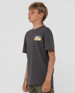 Camiseta Grafica De Manga Corta Click Bait Para Niños><noscript><img width=