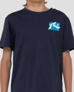 Camiseta Grafica De Manga Corta Splat Down Para Niños><noscript><img width=
