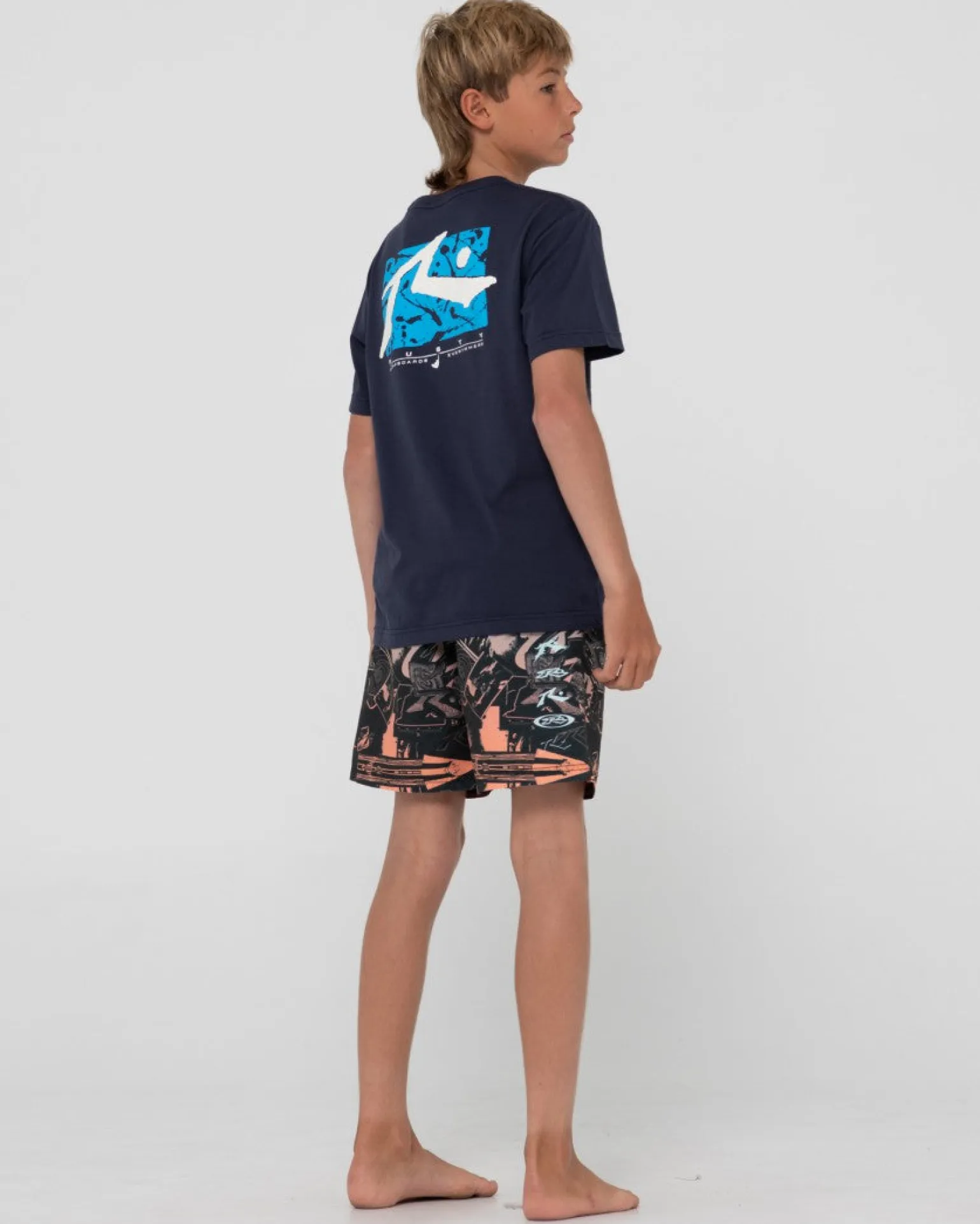 Camiseta Grafica De Manga Corta Splat Down Para Niños>Rusty Sale