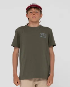 Camiseta Grafica De Manga Corta En Caja Para Niños>Rusty Online