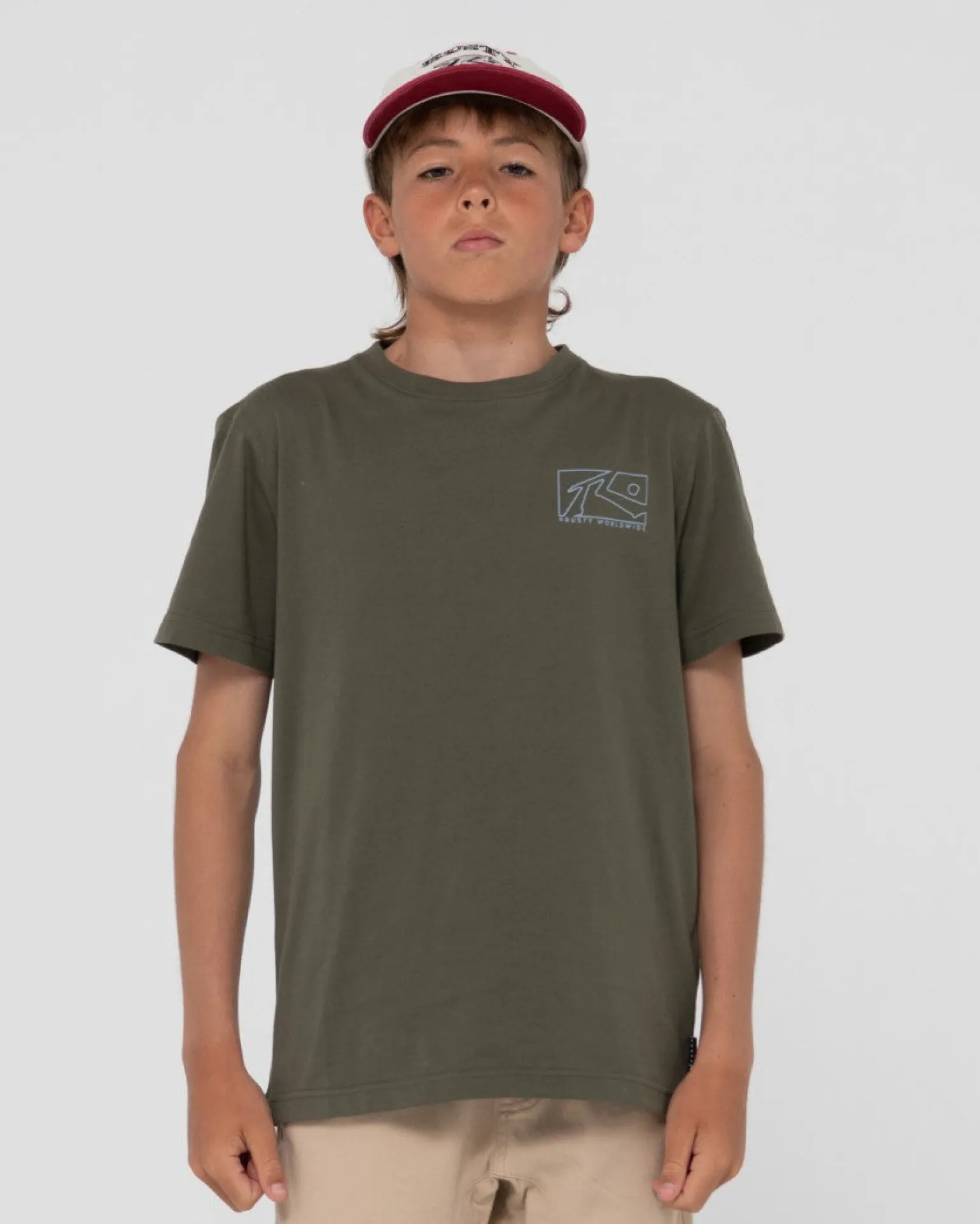 Camiseta Grafica De Manga Corta En Caja Para Niños>Rusty Online