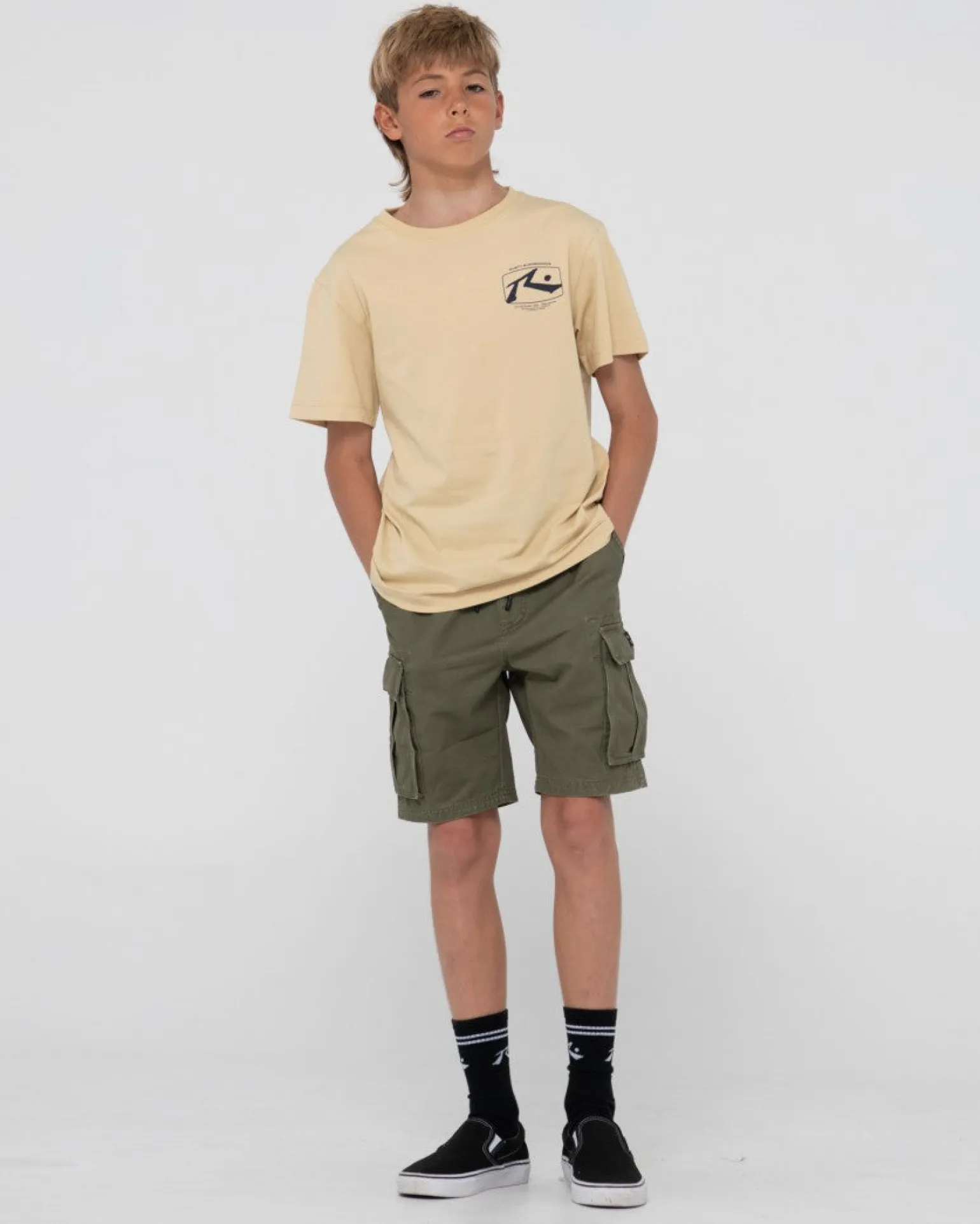 Camiseta Grafica De Manga Corta Advocate Para Niños>Rusty Store