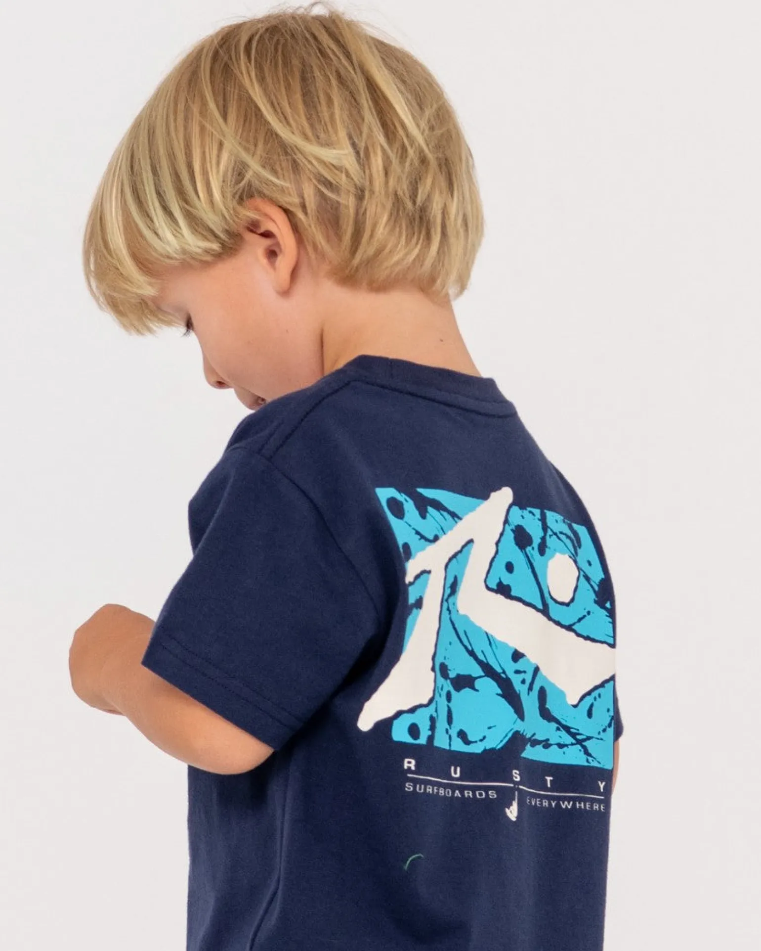 Camiseta Grafica De Manga Corta Splat Down Runts>Rusty Best Sale