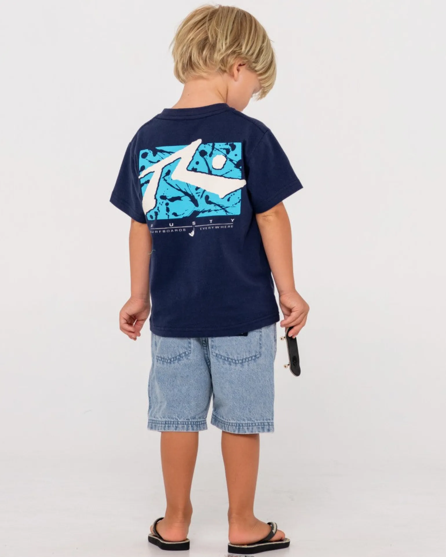 Camiseta Grafica De Manga Corta Splat Down Runts>Rusty Best Sale