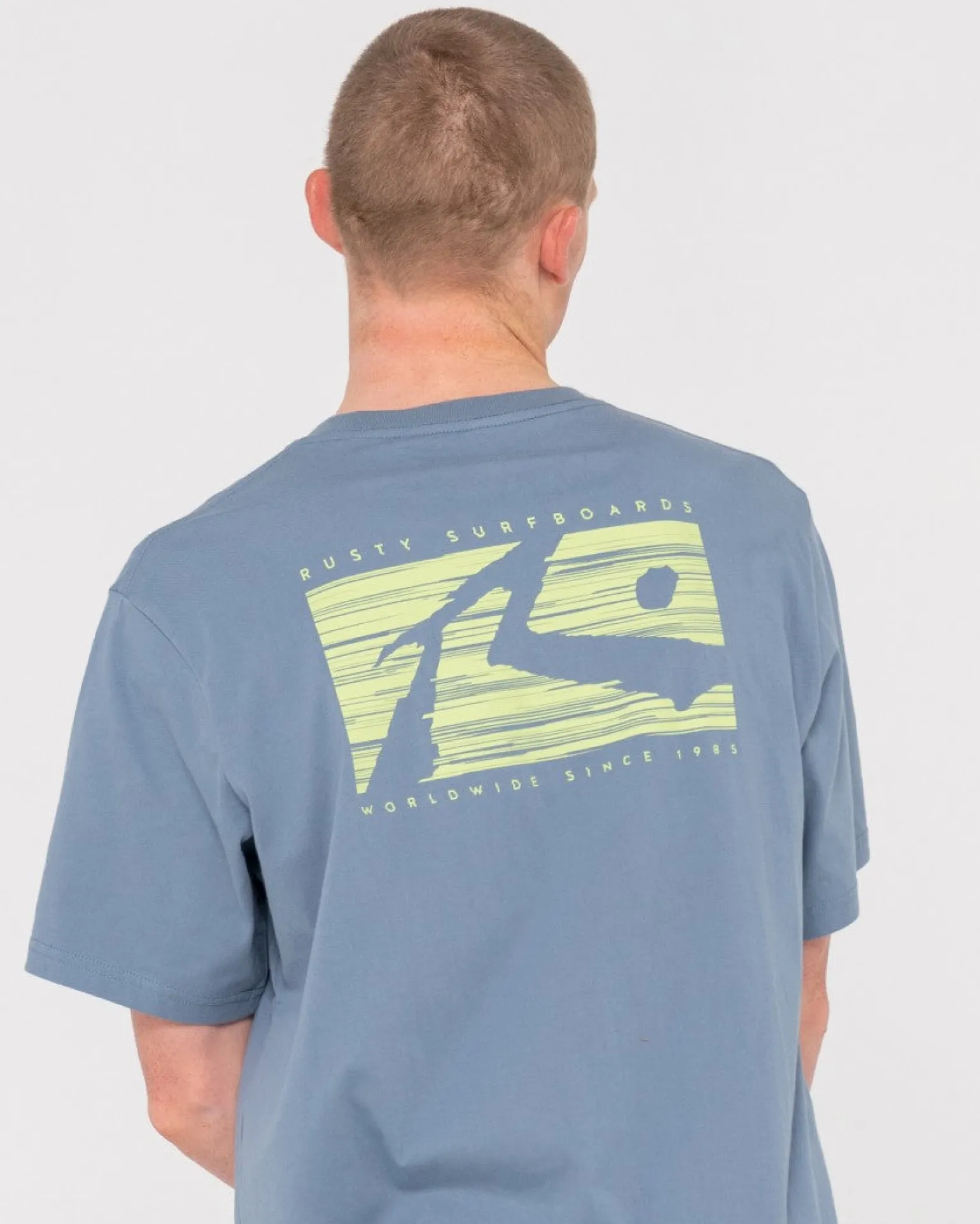Camiseta Grafica De Manga Corta Con Lunares R>Rusty Best