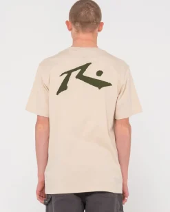 Camiseta Grafica De Manga Corta De Competicion>Rusty Hot