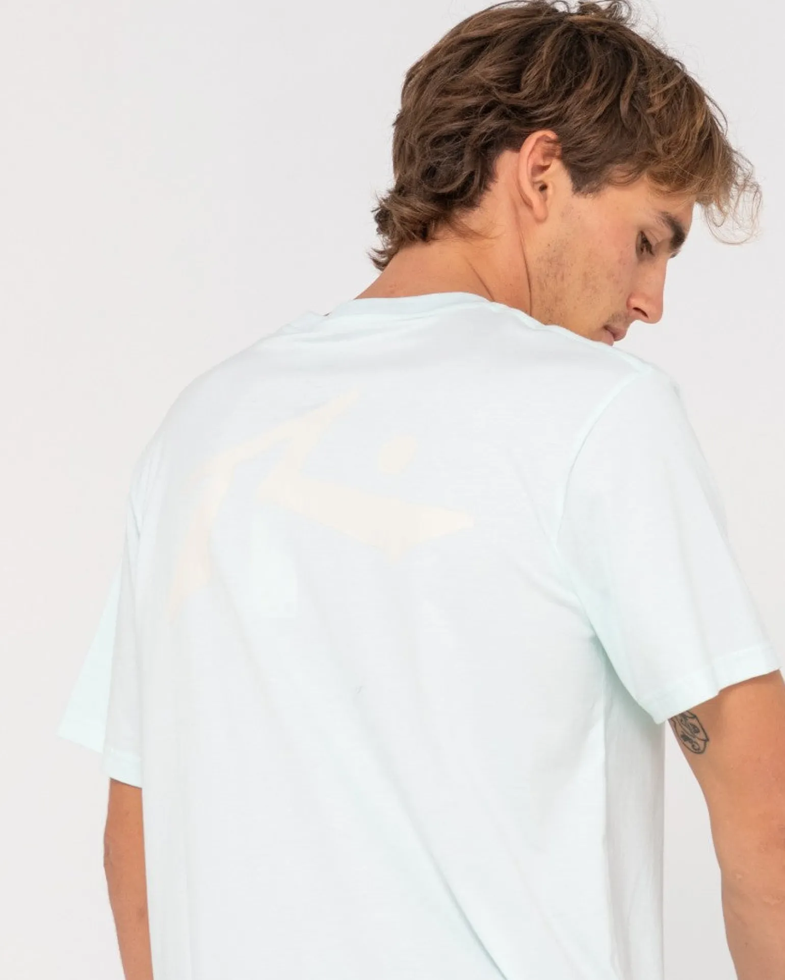 Camiseta Grafica De Manga Corta De Competicion>Rusty New