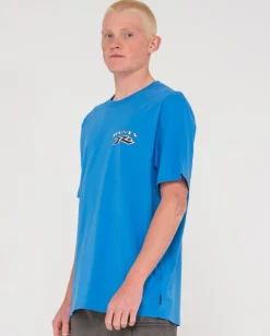 Camiseta Grafica De Manga Corta Tribal Burn><noscript><img width=