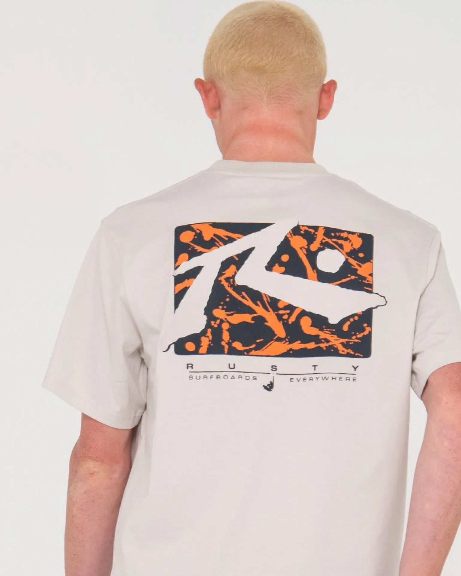 Camiseta Grafica De Manga Corta Splat Down>Rusty Sale