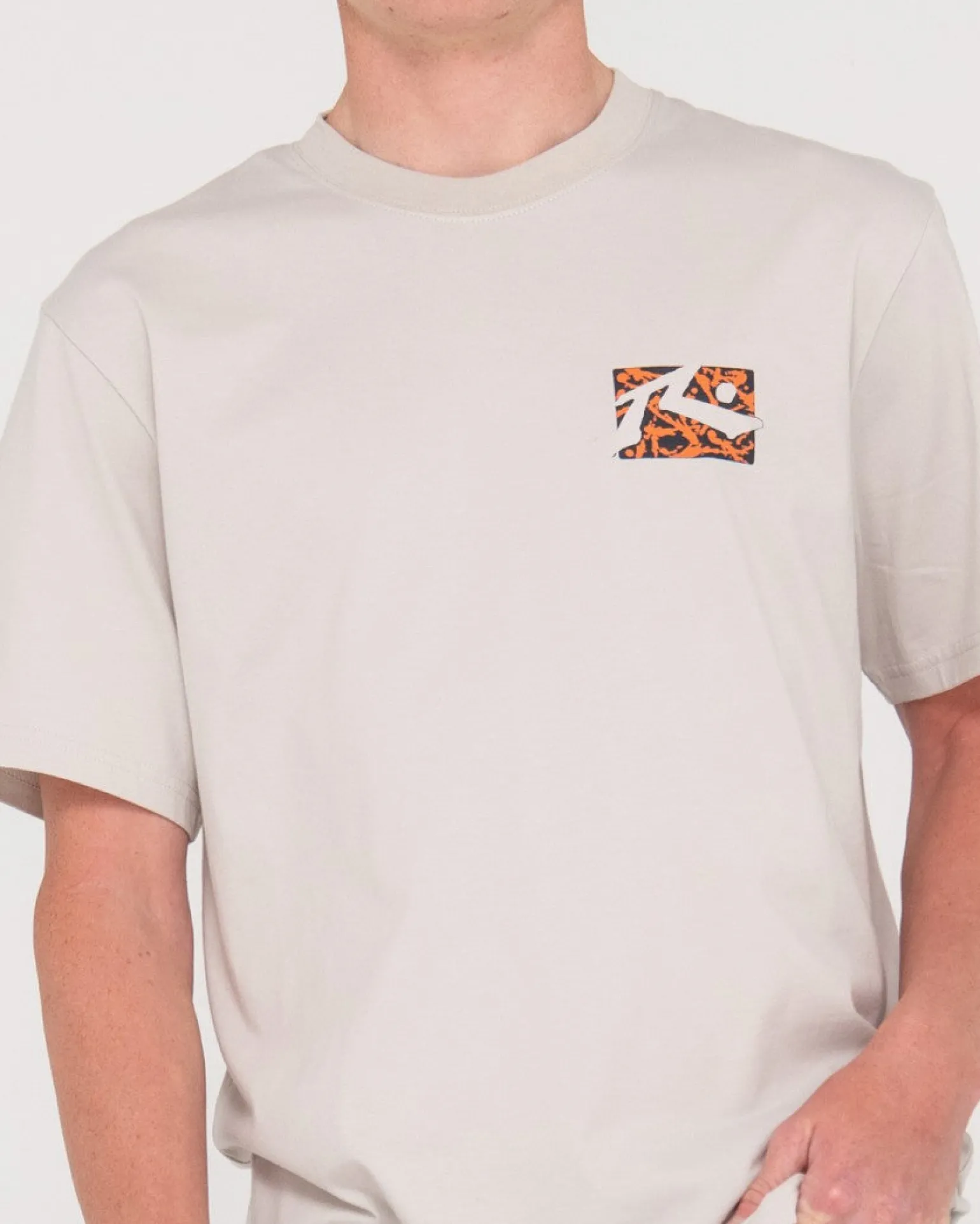 Camiseta Grafica De Manga Corta Splat Down>Rusty Sale