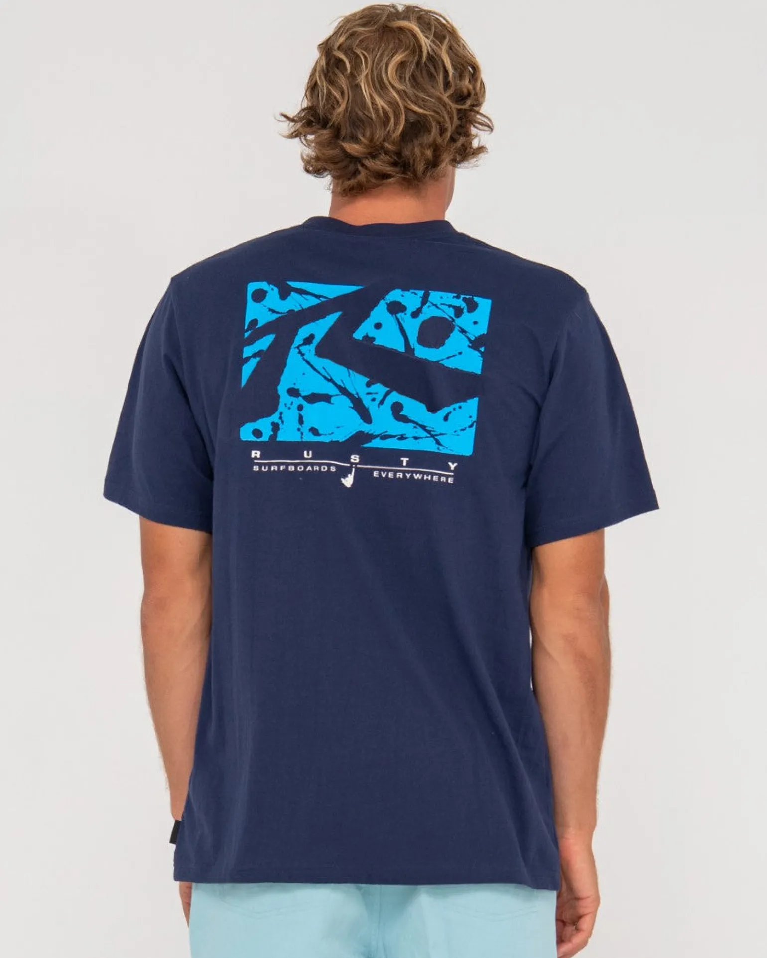Camiseta Grafica De Manga Corta Splat Down>Rusty Flash Sale