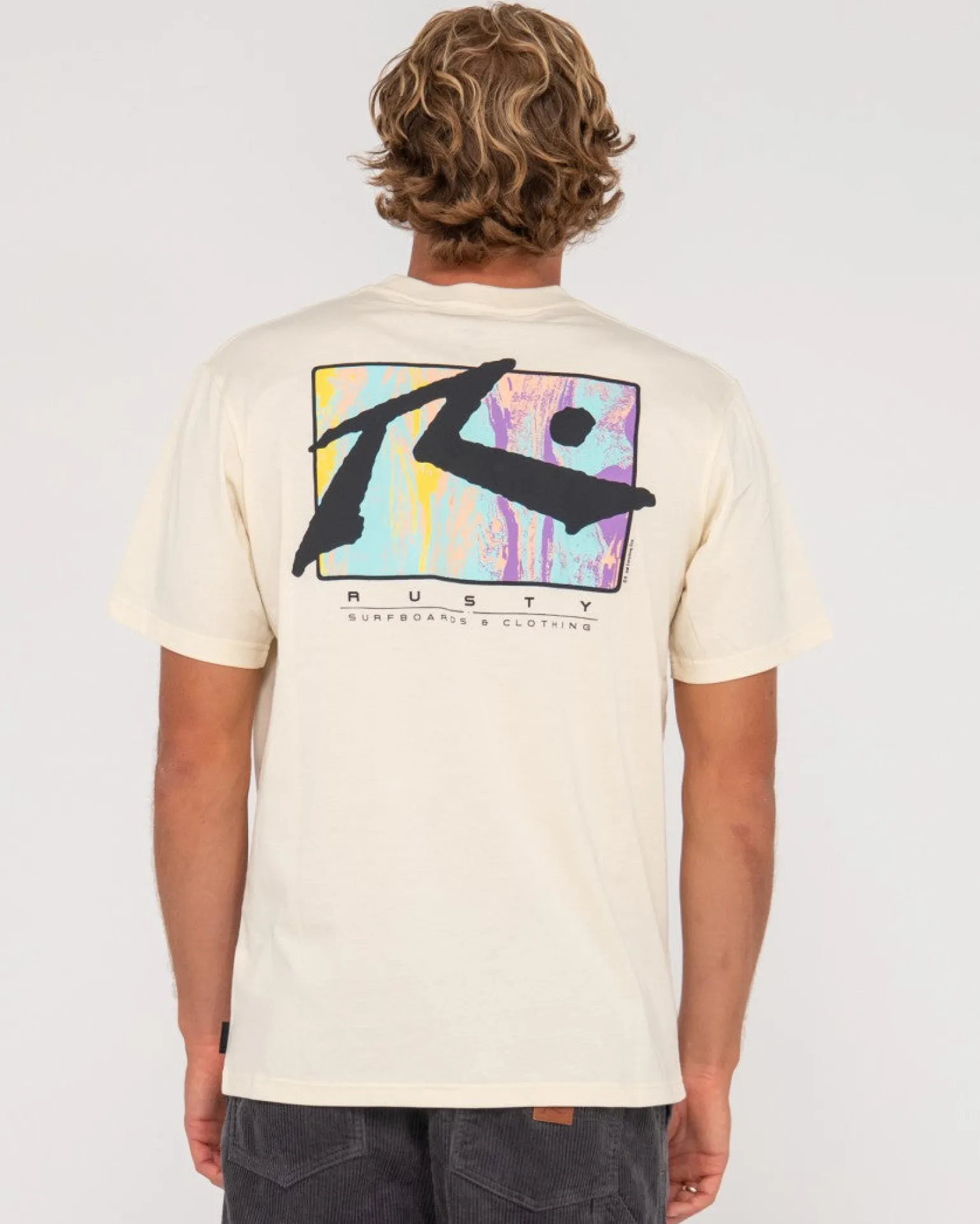 Camiseta Grafica De Manga Corta Dye Bath>Rusty Cheap