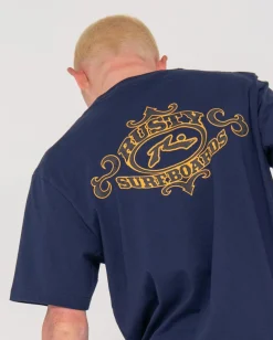 Camiseta Grafica De Manga Corta Con Filigrana><noscript><img width=